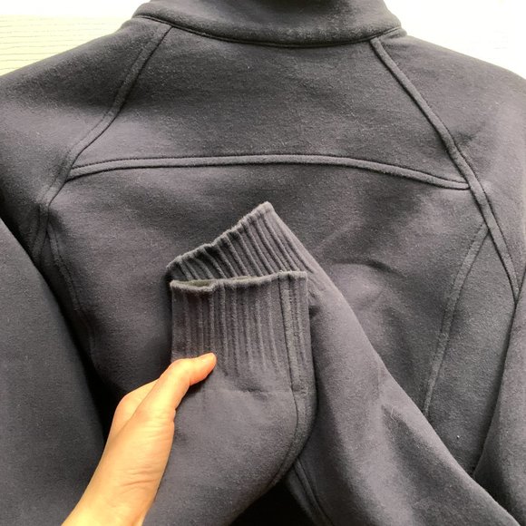 Lululemon NTS Jacket Midnight Navy / Black Size 8 - Picture 11 of 16